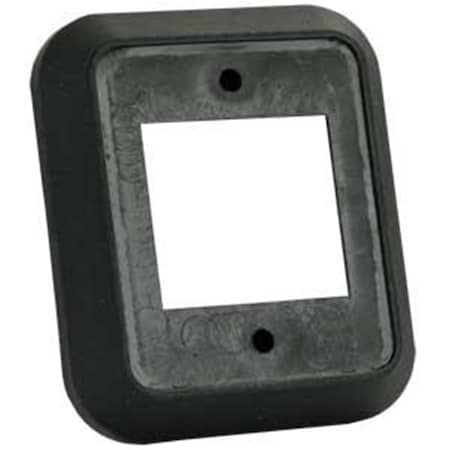 Jr Products Double Face Plate Spacer - Black J45-13525